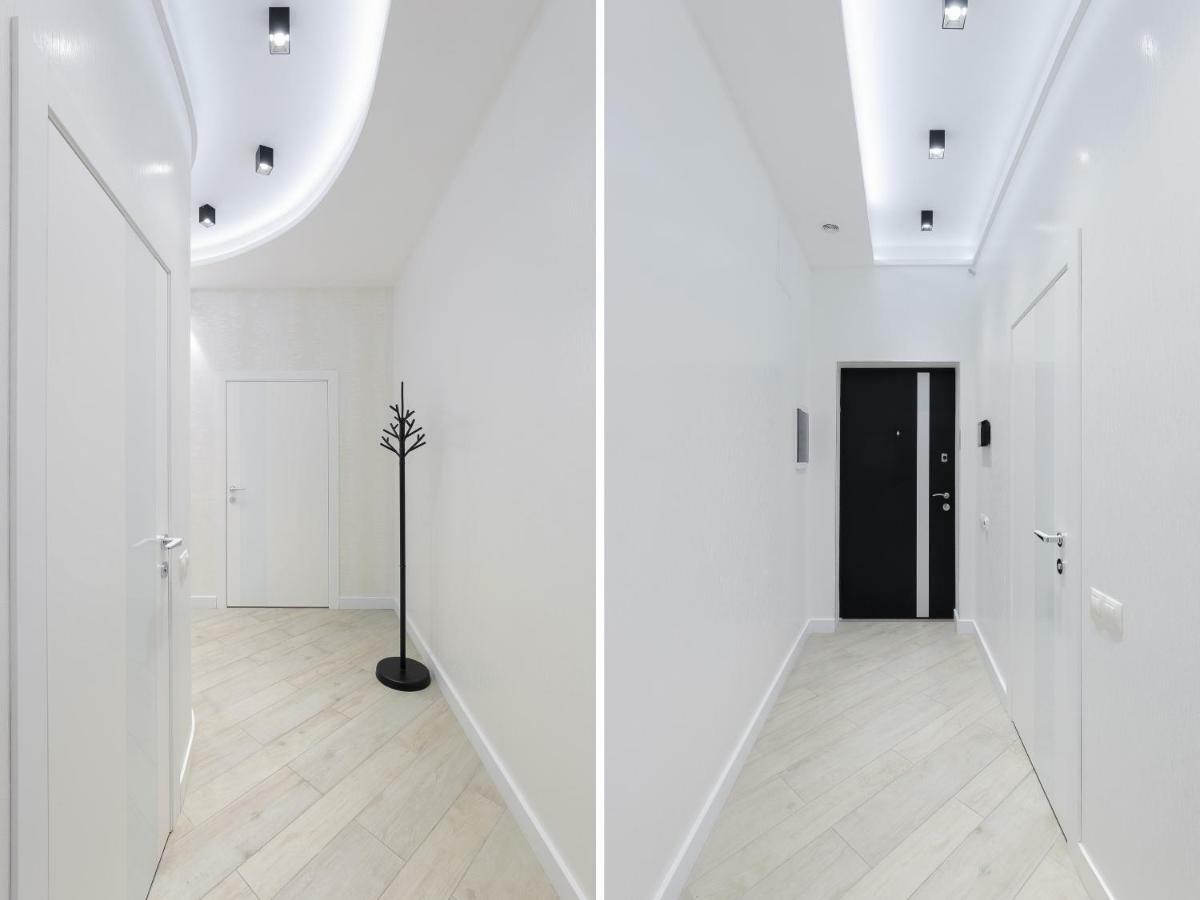 Black&White Apartment In Smart Plaza Kiev Extérieur photo