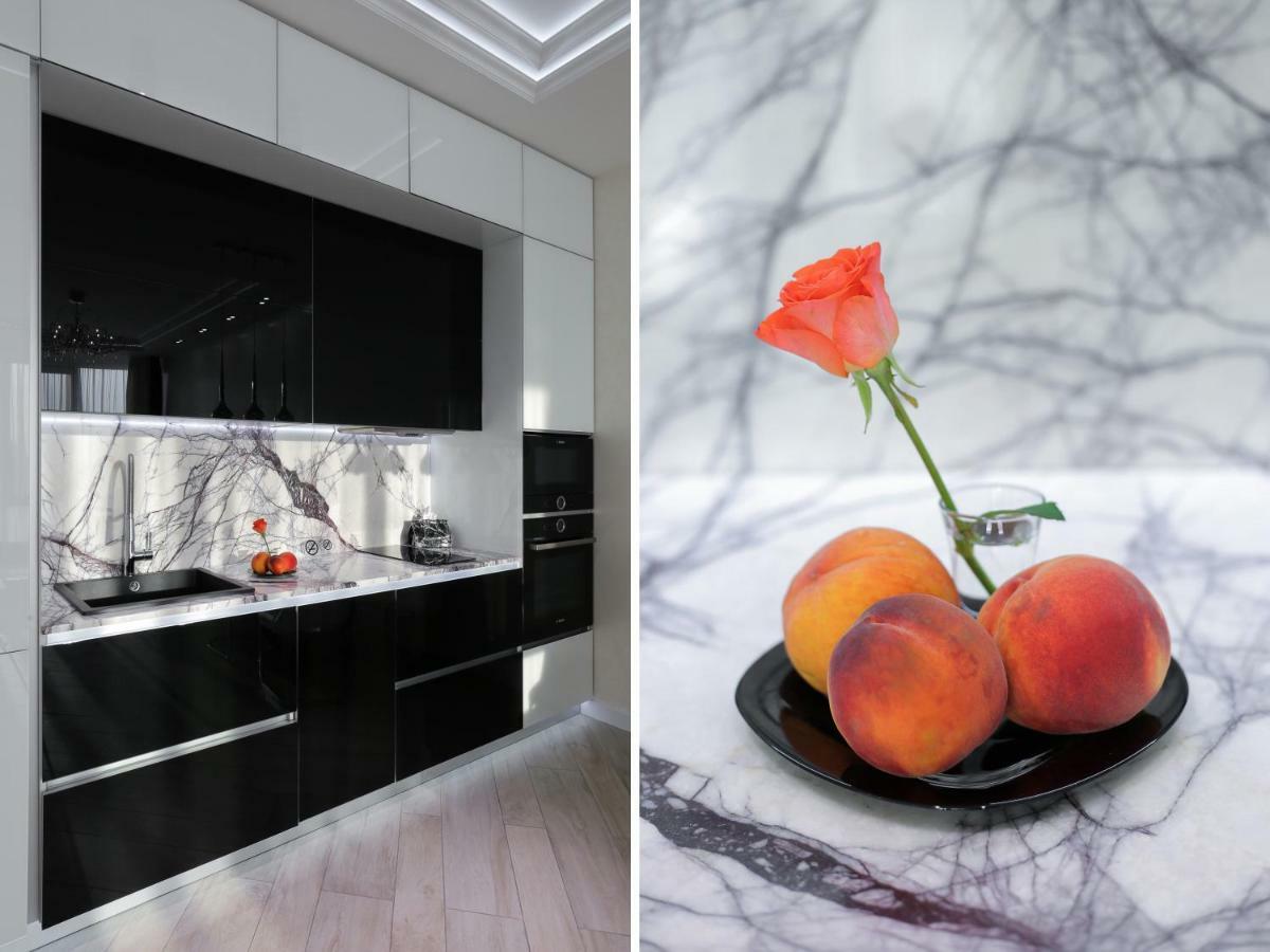 Black&White Apartment In Smart Plaza Kiev Extérieur photo
